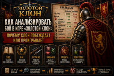 Как анализировать бой в игре Золотой Клон почему клон побеждает или проигрывает